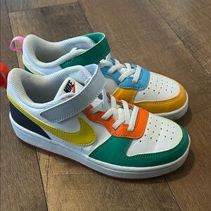 KIDS' NIKE LITTLE KID COURT BOROUGH LOW RECRAFT SNEAKERS